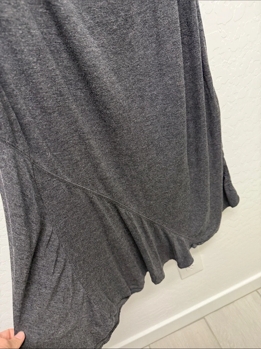 Dark Charcoal Maxi Skirt